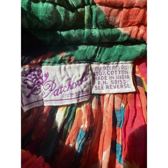 PATCHOULI FROM NATURE SKIRT VINTAGE 80'S BOHO HIPPIE ONE SIZE REN FAIRE - Picture 9 of 9